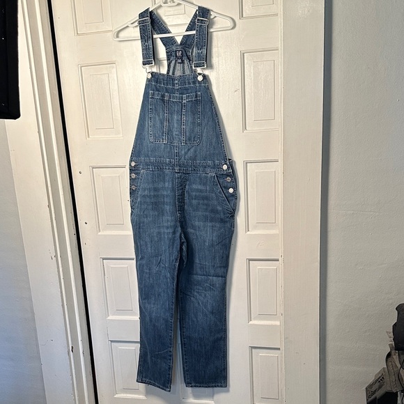 Gap Denium Overalls Size 8 - Picture 1 of 12